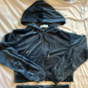 2 pieces set pants and hoodie